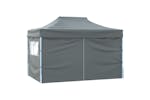 vidaXL Foldable Tent Pop-up With 4 Side Walls 3x4.5 M Anthracite vidaXL Foldable Tent Pop-up With 4 Side Walls 3x4.5 M Anthracite