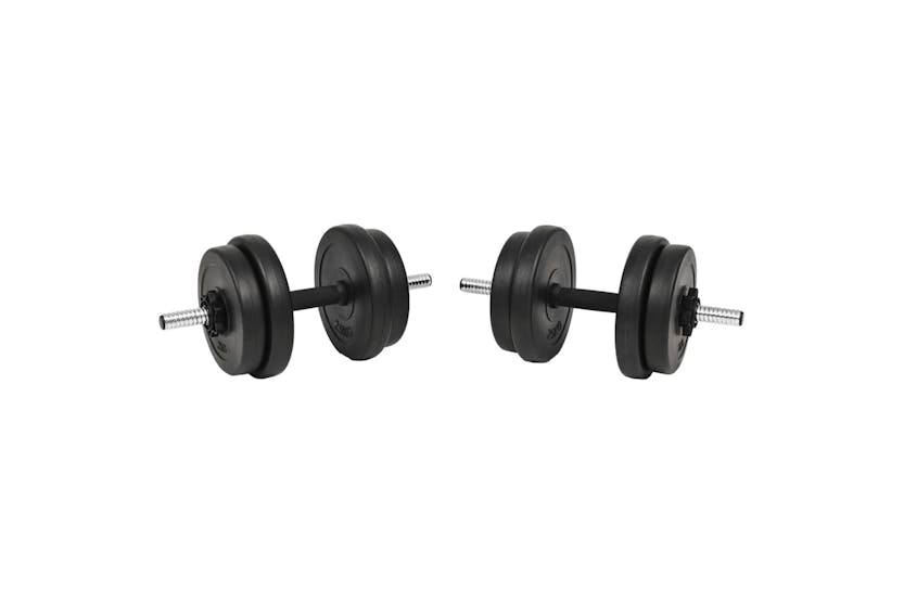 vidaXL 14 Piece Dumbbell Set 20 Kg vidaXL 14 Piece Dumbbell Set 20 Kg