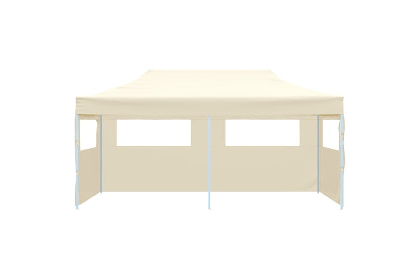 vidaXL Cream Foldable Pop-up Party Tent 3 X 6 M vidaXL Cream Foldable Pop-up Party Tent 3 X 6 M