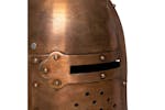 vidaXL Medieval Knight Helmet Antique Replica Larp Copper Steel vidaXL Medieval Knight Helmet Antique Replica Larp Copper Steel