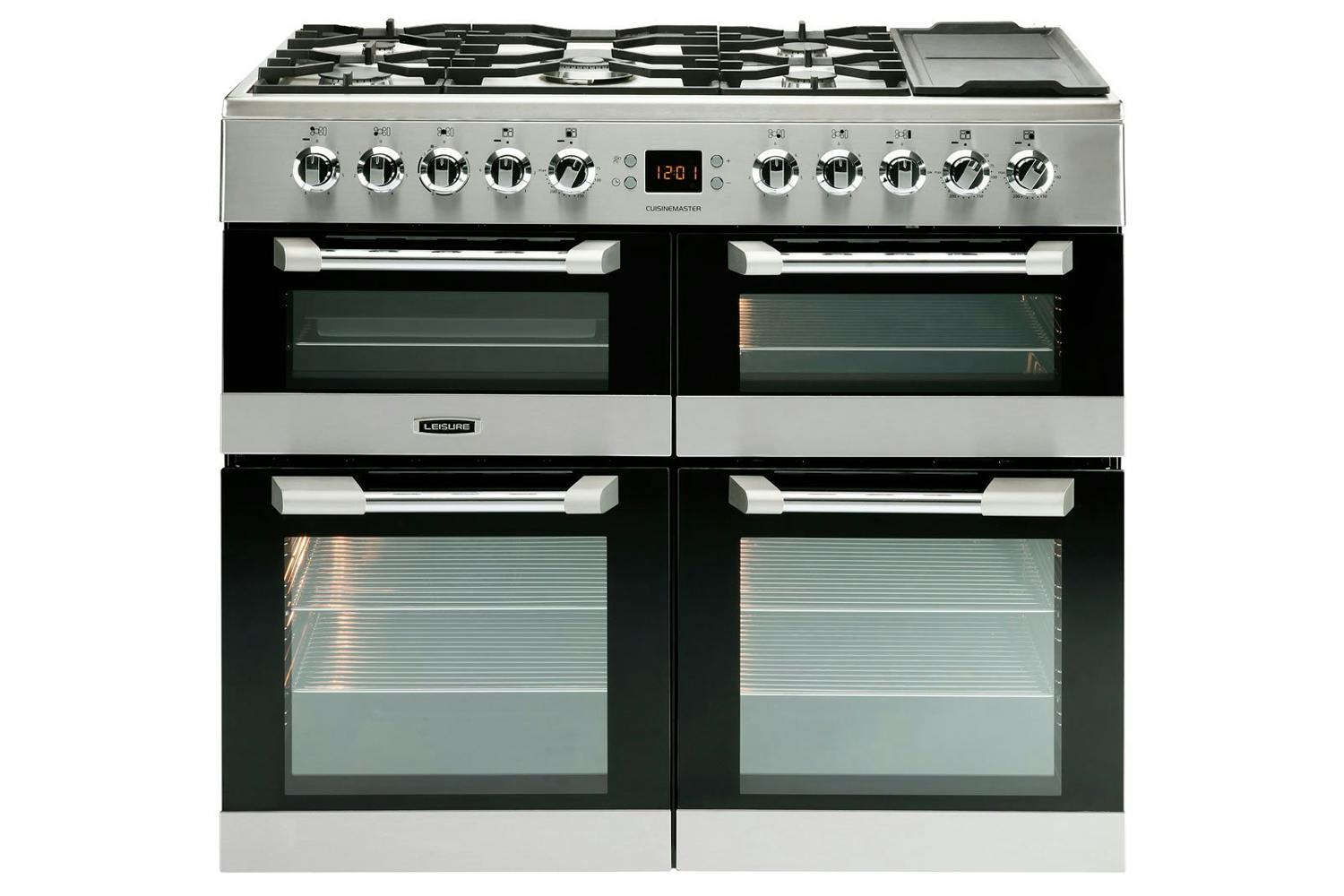 Leisure Cuisinemaster 100cm Dual Fuel Range Cooker | CS100F520X | Stainless Steel