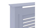 vidaXL Mdf Radiator Cover Grey 205cm vidaXL Mdf Radiator Cover Grey 205cm