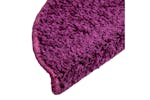 vidaXL Stair Mats 10 Pcs 56x17x3cm Violet vidaXL Stair Mats 10 Pcs 56x17x3cm Violet