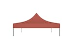 vidaXL Party Tent Roof 4x3 M Terracotta 270 G/m2 vidaXL Party Tent Roof 4x3 M Terracotta 270 G/m2