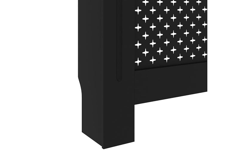 vidaXL Radiator Cover Black 172x19x81.5cm Mdf vidaXL Radiator Cover Black 172x19x81.5cm Mdf