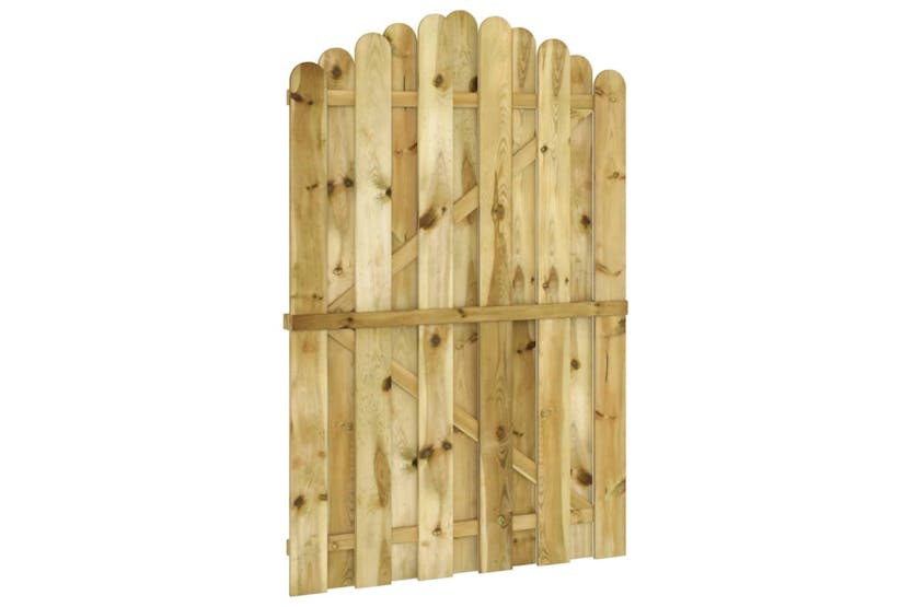 vidaXL Garden Gate Impregnated Pinewood 100x150cm vidaXL Garden Gate Impregnated Pinewood 100x150cm
