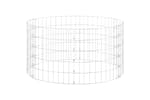 vidaXL Circular Gabion Pole Galvanised Steel 100x50cm vidaXL Circular Gabion Pole Galvanised Steel 100x50cm