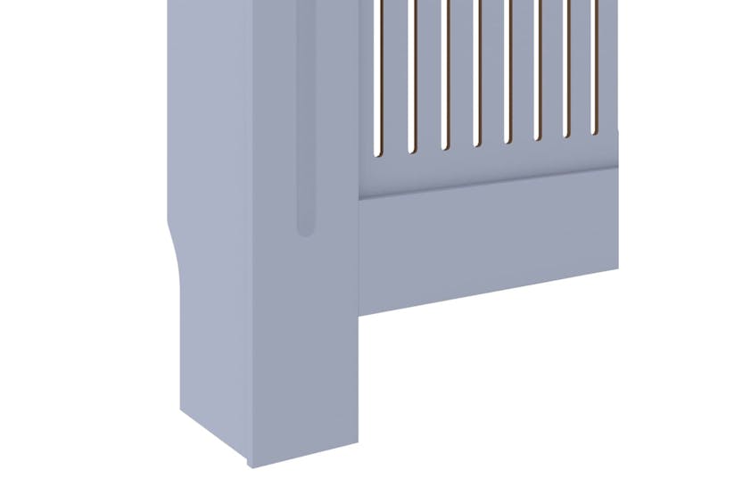 vidaXL Mdf Radiator Cover Grey 205cm vidaXL Mdf Radiator Cover Grey 205cm