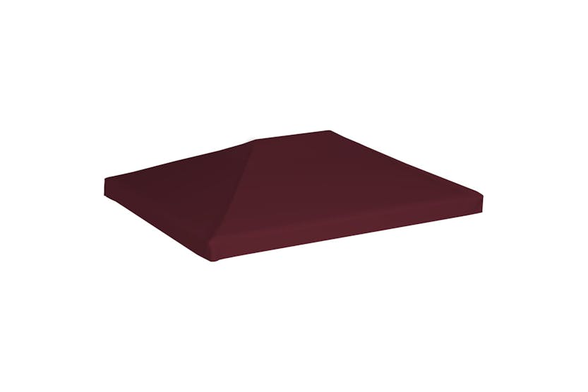 vidaXL Gazebo Top Cover 310 G/m2 3x4 M Bordeaux vidaXL Gazebo Top Cover 310 G/m2 3x4 M Bordeaux
