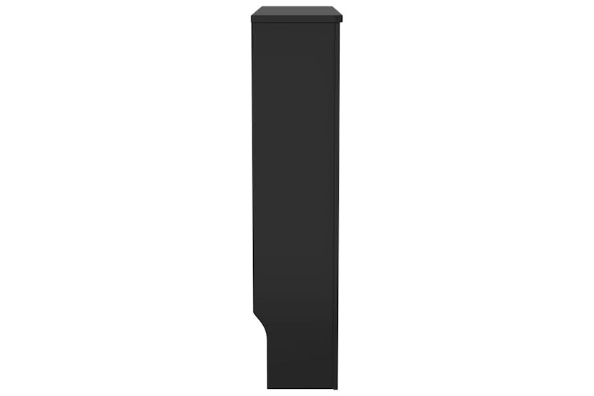 vidaXL Mdf Radiator Cover Black 78cm vidaXL Mdf Radiator Cover Black 78cm