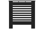 vidaXL Mdf Radiator Cover Black 78cm vidaXL Mdf Radiator Cover Black 78cm