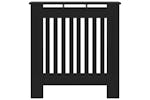 vidaXL Mdf Radiator Cover Black 78cm vidaXL Mdf Radiator Cover Black 78cm