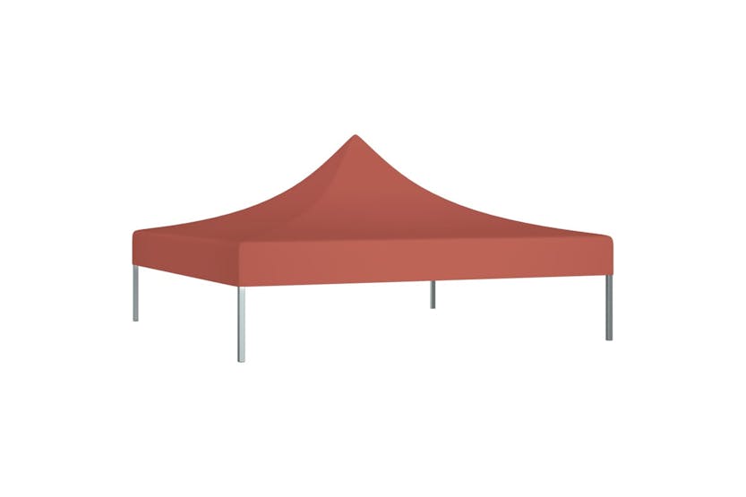 vidaXL Party Tent Roof 3x3 M Terracotta 270 G/m2 vidaXL Party Tent Roof 3x3 M Terracotta 270 G/m2