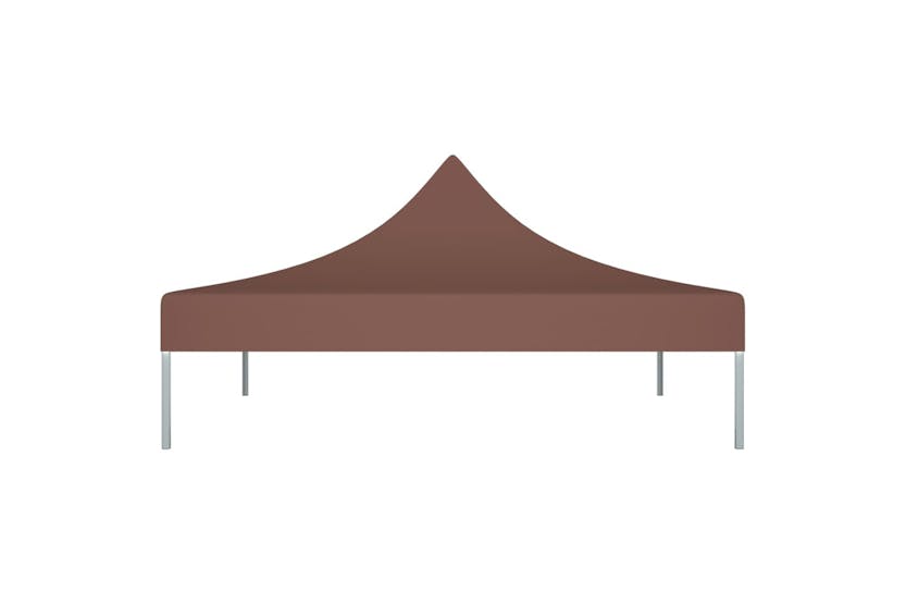 vidaXL Party Tent Roof 3x3 M Brown 270 G/m2 vidaXL Party Tent Roof 3x3 M Brown 270 G/m2
