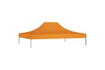 vidaXL Party Tent Roof 4x3 M Orange 270 G/m2 vidaXL Party Tent Roof 4x3 M Orange 270 G/m2