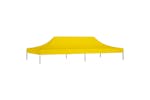 vidaXL Party Tent Roof 6x3 M Yellow 270 G/m2 vidaXL Party Tent Roof 6x3 M Yellow 270 G/m2