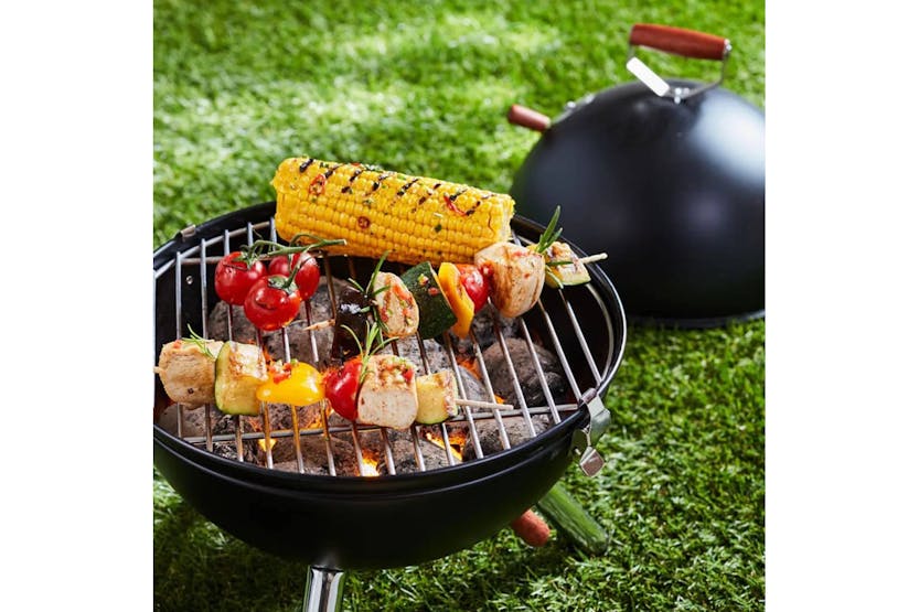 Hi Mini Charcoal Kettle Grill Bbq Black Hi Mini Charcoal Kettle Grill Bbq Black