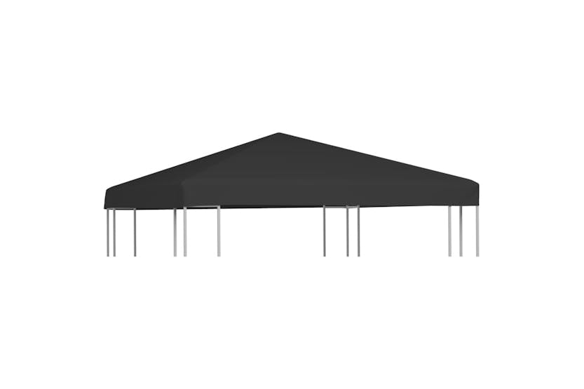 vidaXL Gazebo Top Cover 270 G/m2 3x3 M Black vidaXL Gazebo Top Cover 270 G/m2 3x3 M Black