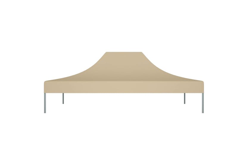 vidaXL Party Tent Roof 4x3 M Beige 270 G/m2 vidaXL Party Tent Roof 4x3 M Beige 270 G/m2