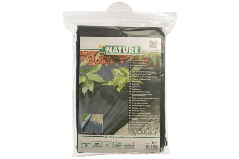 Nature Soil Cover Film 1x20 M Black 6030220 Nature Soil Cover Film 1x20 M Black 6030220