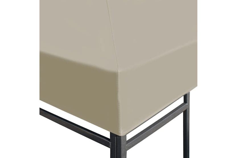 vidaXL Gazebo Top Cover 310 G/m2 3x3 M Beige vidaXL Gazebo Top Cover 310 G/m2 3x3 M Beige