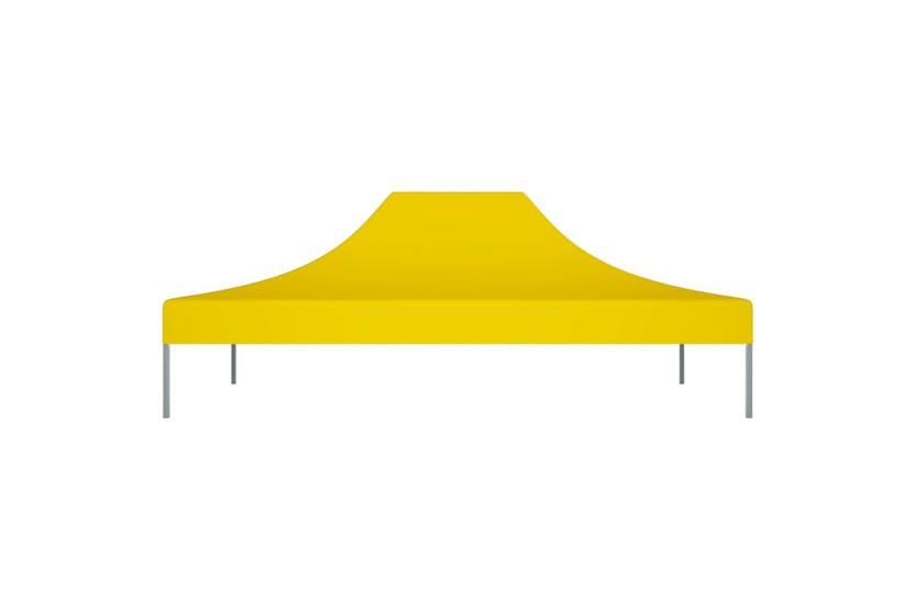 vidaXL Party Tent Roof 4x3 M Yellow 270 G/m2 vidaXL Party Tent Roof 4x3 M Yellow 270 G/m2
