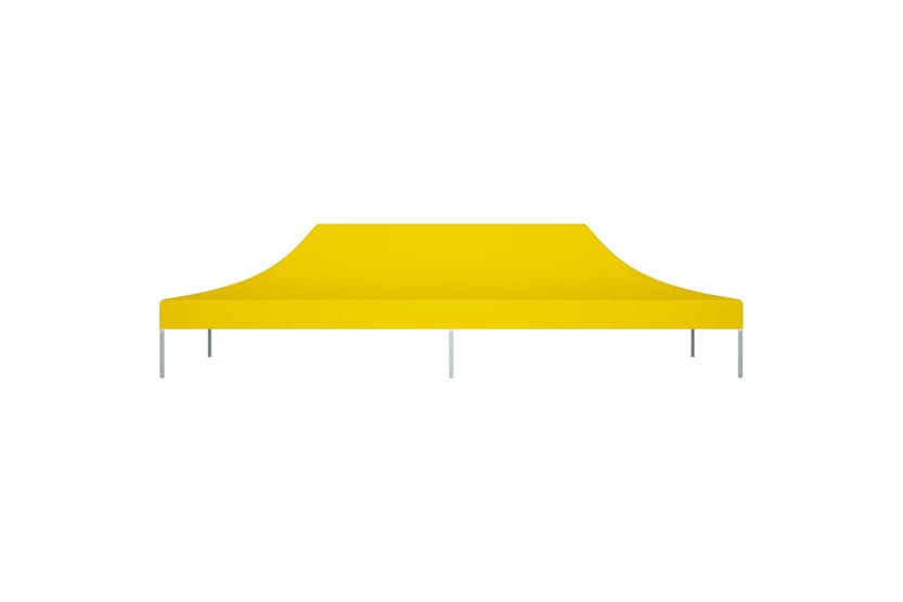 vidaXL Party Tent Roof 6x3 M Yellow 270 G/m2 vidaXL Party Tent Roof 6x3 M Yellow 270 G/m2