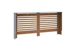 vidaXL Radiator Cover Anthracite 172x19x81.5cm Mdf vidaXL Radiator Cover Anthracite 172x19x81.5cm Mdf