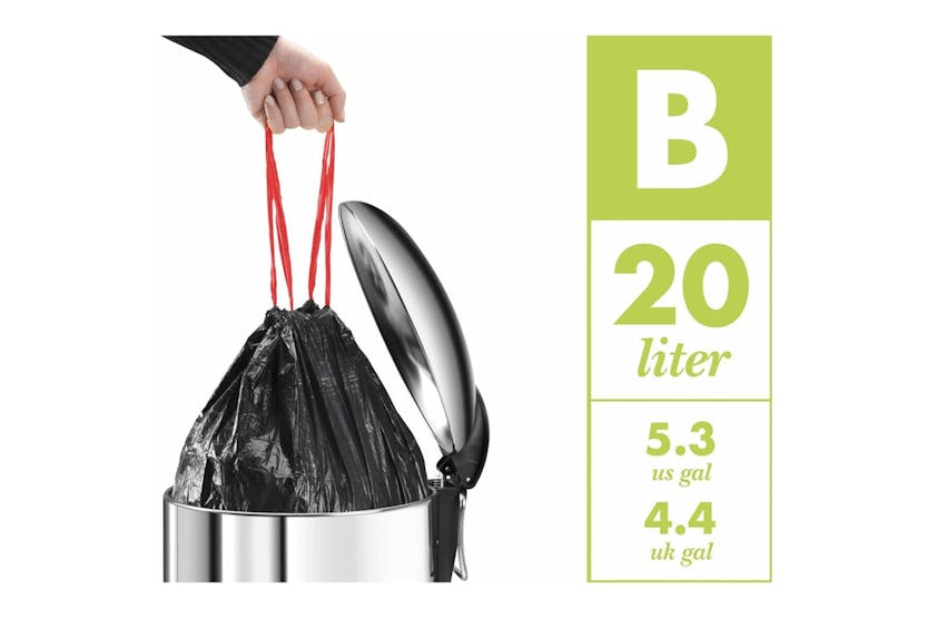 Hailo Pedal Bin Oko Trio Plus Size L 3x9 L Silver 0633-220 Hailo Pedal Bin Oko Trio Plus Size L 3x9 L Silver 0633-220