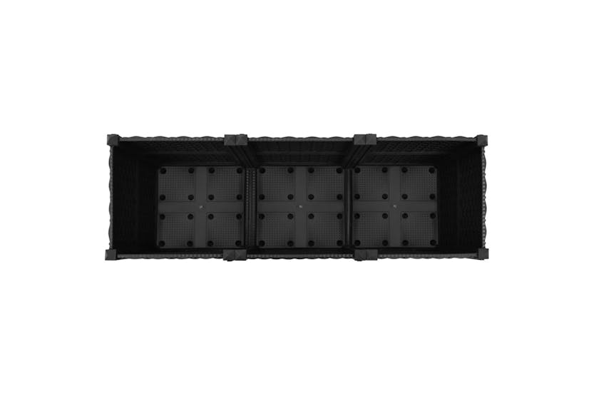 vidaXL Raised Bed 120x40x38cm Polypropylene vidaXL Raised Bed 120x40x38cm Polypropylene