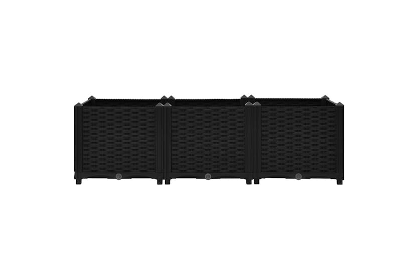 vidaXL Raised Bed 120x40x38cm Polypropylene vidaXL Raised Bed 120x40x38cm Polypropylene