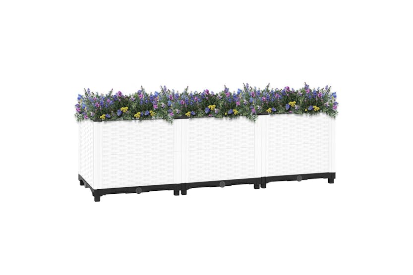 vidaXL Raised Bed 120x40x38cm Polypropylene vidaXL Raised Bed 120x40x38cm Polypropylene