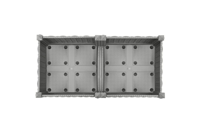 vidaXL Raised Bed 80x40x23cm Polypropylene vidaXL Raised Bed 80x40x23cm Polypropylene