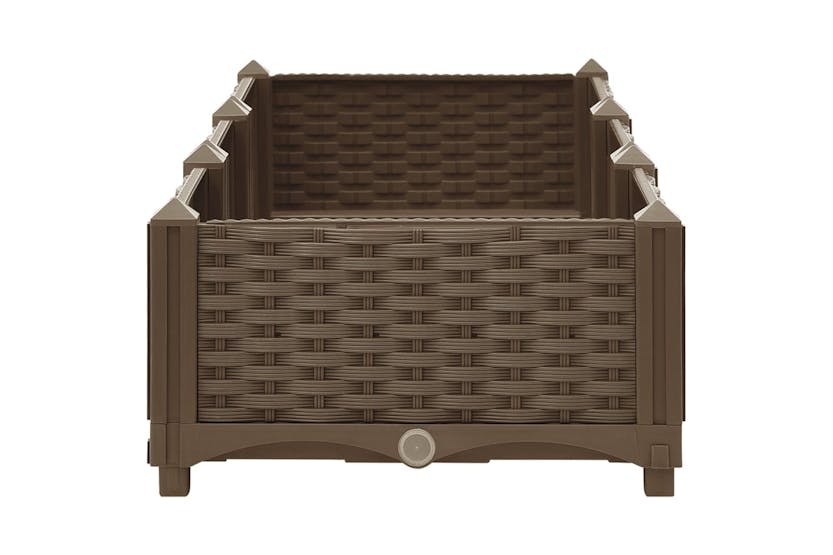 vidaXL Raised Bed 120x40x23cm Polypropylene vidaXL Raised Bed 120x40x23cm Polypropylene