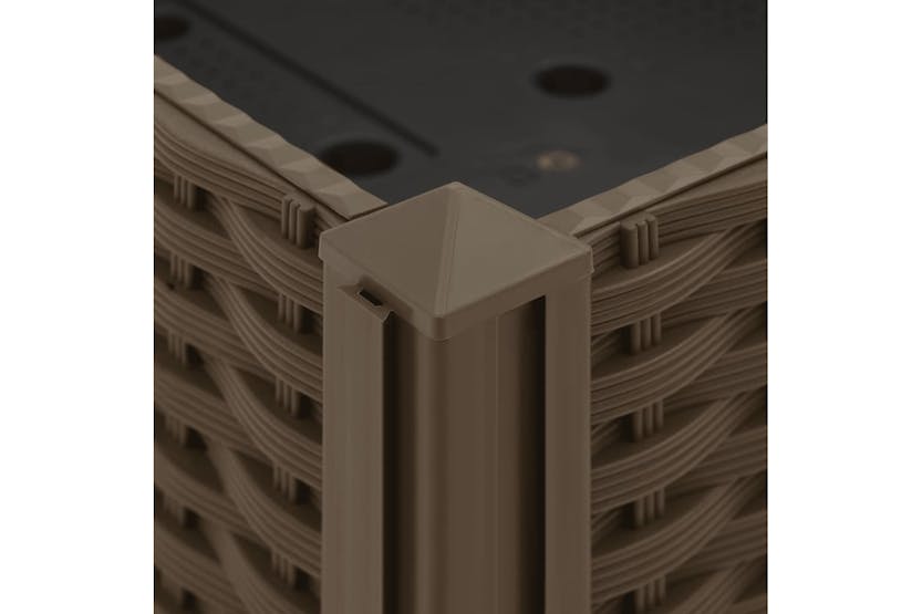 vidaXL Raised Bed 120x40x23cm Polypropylene vidaXL Raised Bed 120x40x23cm Polypropylene