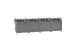vidaXL Raised Bed 160x40x38cm Polypropylene vidaXL Raised Bed 160x40x38cm Polypropylene