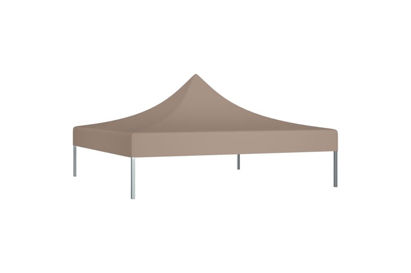 vidaXL Party Tent Roof 3x3 M Taupe 270 G/m2 vidaXL Party Tent Roof 3x3 M Taupe 270 G/m2