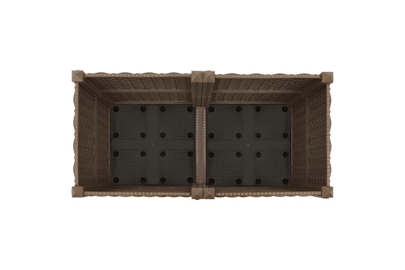 vidaXL Raised Bed 80x40x38cm Polypropylene vidaXL Raised Bed 80x40x38cm Polypropylene