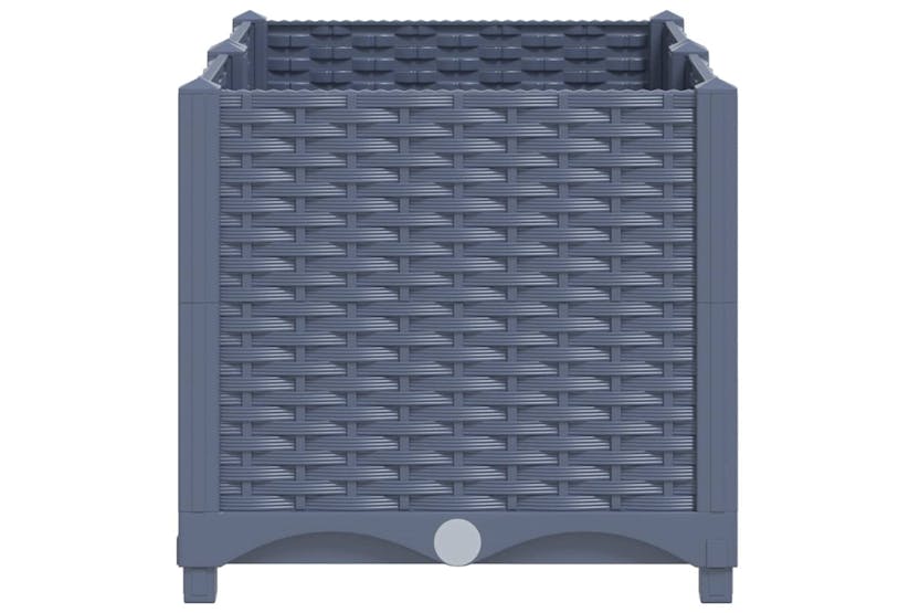 vidaXL Raised Bed 80x40x38cm Polypropylene vidaXL Raised Bed 80x40x38cm Polypropylene