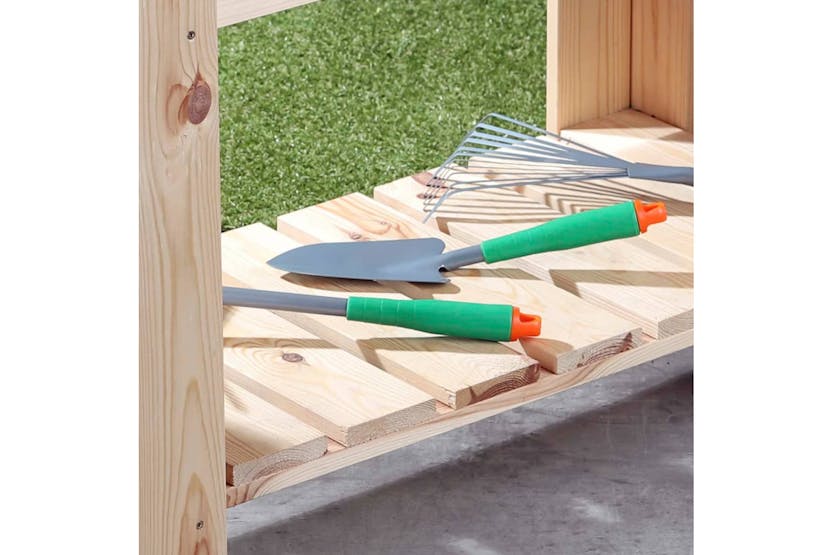 Hi Raised Bed 92x41x80 Cm Pine Wood Hi Raised Bed 92x41x80 Cm Pine Wood