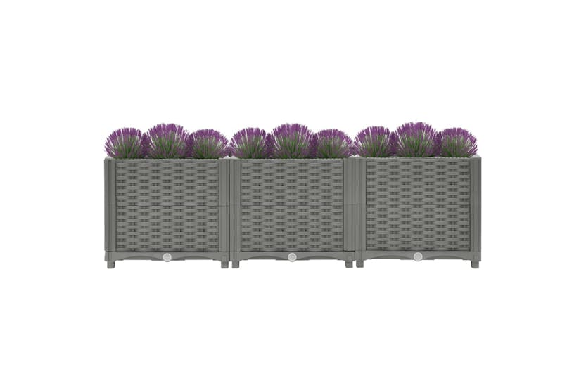 vidaXL Raised Bed 120x40x38cm Polypropylene vidaXL Raised Bed 120x40x38cm Polypropylene