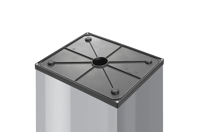 Hailo Waste Bin Big-box Swing Size Xl 52 L Silver 0860-221 Hailo Waste Bin Big-box Swing Size Xl 52 L Silver 0860-221