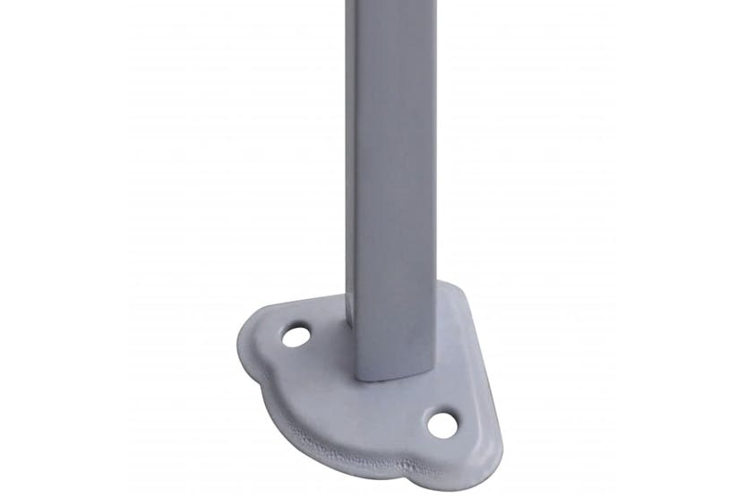 vidaXL Professional Folding Party Tent With 2 Sidewalls 2x2 M Steel Blue vidaXL Professional Folding Party Tent With 2 Sidewalls 2x2 M Steel Blue