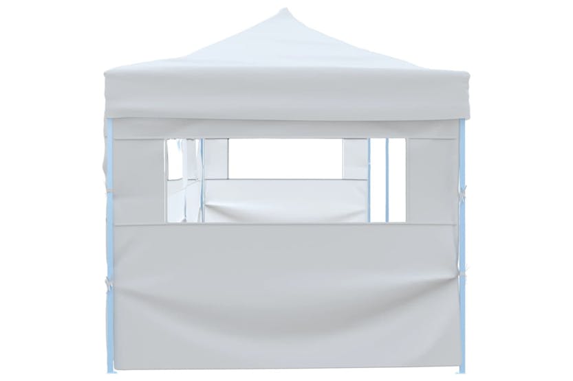 vidaXL Folding Pop-up Party Tent With 5 Sidewalls 3x9 M White vidaXL Folding Pop-up Party Tent With 5 Sidewalls 3x9 M White