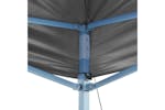 vidaXL Foldable Party Tent Pop-up With 2 Sidewalls 3x3 M Anthracite vidaXL Foldable Party Tent Pop-up With 2 Sidewalls 3x3 M Anthracite