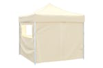 vidaXL Foldable Tent 3x3 M With 4 Walls Cream vidaXL Foldable Tent 3x3 M With 4 Walls Cream