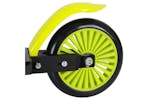 Xq Max Foldable Scooter With Foot Brake Black And Lime Xq Max Foldable Scooter With Foot Brake Black And Lime