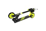 Xq Max Foldable Scooter With Foot Brake Black And Lime Xq Max Foldable Scooter With Foot Brake Black And Lime