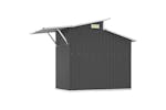vidaXL Garden Shed Anthracite 270x130x208.5cm Galvanised Steel vidaXL Garden Shed Anthracite 270x130x208.5cm Galvanised Steel