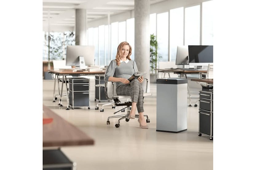 Hailo Waste Bin Big-box Swing Size Xl 52 L Silver 0860-221 Hailo Waste Bin Big-box Swing Size Xl 52 L Silver 0860-221